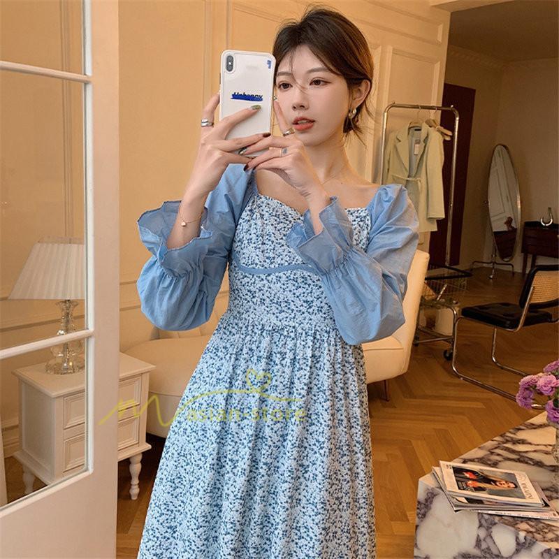 マキシ | ワンピース レディース ゆったり 長袖 オシャレ 呼ばれ 韓国風 二次会 同窓会 通勤 ロング丈 新春 カジュアル 体型カバー 20代30代40代 着痩せ きれいめ ロング