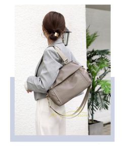 女性用バッグ | トートバッグ レディース ショルダー ハンドバッグ 3way 肩掛け ナイロン 通勤 通学 無地 シンプル 人気 上品 20代30代40代 トレンド 激売れ お出かけ 着回し