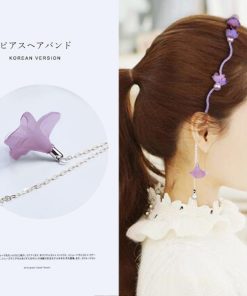 ネックレス | 2way ヘッドバンド 髪飾り カチューシャ パール レディース 女性 ヘアアクセサリー ヘアバンド 花モチーフ チャーン付き