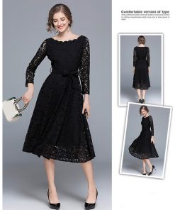 レースワンピース | 短納期ワンピース レディース 大きいサイズ マキシワンピース レースフレア ロング マキシワンピ きれいめ 通勤 イベント 食事会 上品 二次会 パーティー