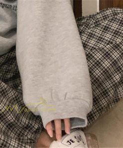 パーカー | トップス トレナー 裏起毛 長袖 秋冬 コーデ カジュアル 長袖トレーナー プリント 40代 50代 フリーサイズ レトロ風 グレー クルーネック 20代 30代 おしゃれ