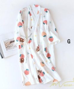 パジャマ ルームウェア | ルームウェア ネグリジェ パジャマ レディース ダブルガーゼ 綿100% ワンピース 長袖 ロング 春 夏 秋 薄手浴衣 バスローブ 花柄 おしゃれ かわいい 寝巻き