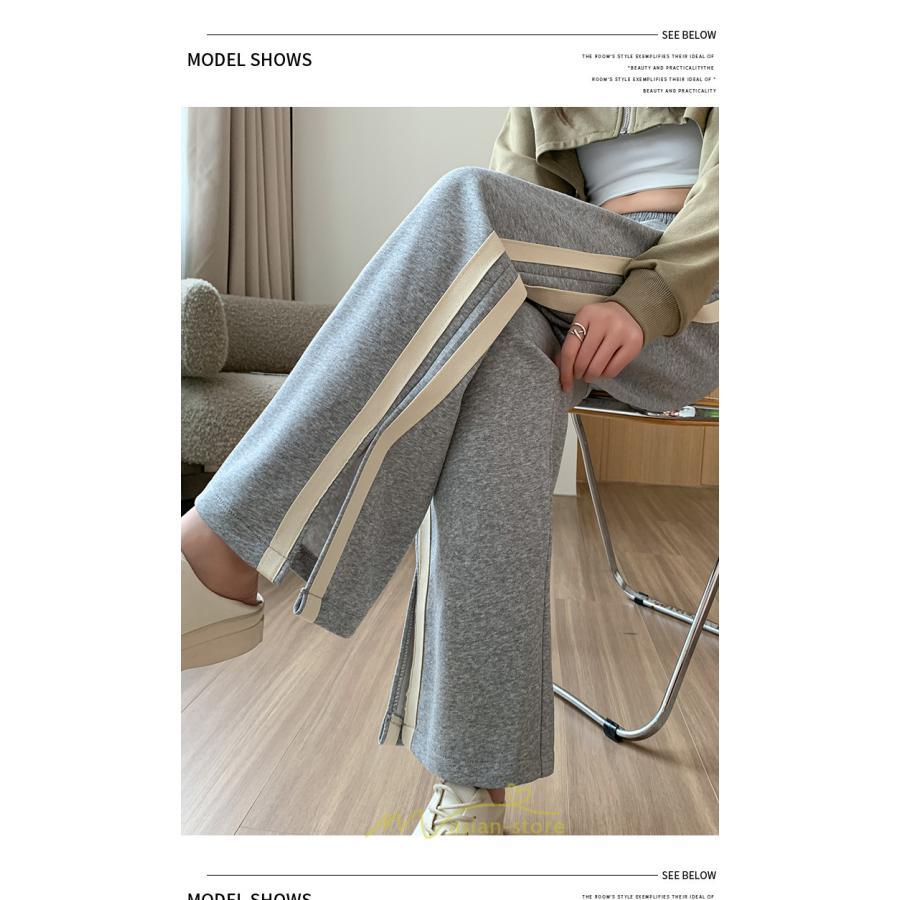 チノ・テーパード・ジョガー・スキニーパン | スウェットパンツ レディース コーデ ボトムス ワイドパンツ 美脚 ハイウェスト スリム 着痩せ ロング 送料無料 サイドライン お出かけ 部屋着 美脚 脚長