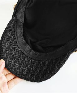 帽子 | ツイード風キャスケット レディース