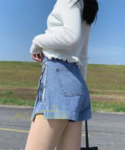 ショートパンツ | レディース 美脚 デニム ゆったり おしゃれ ボトムス 20代30代40代 通勤通学 カジュアル お出かけ 韓国ファッション 上品 夏物 2022 アウター