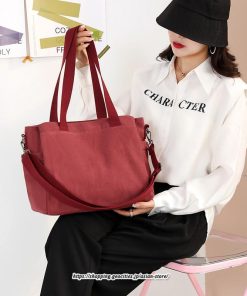 女性用バッグ | トートバッグ レディース 軽い キャンバス 帆布 多機能 手持ち 斜め掛け 肩掛け おしゃれ 大容量 軽量 カジュアル キレイめ お出かけ 通勤 大学生 通学