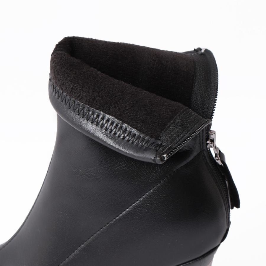 ショートブーツ | ハイヒールブーツ 裏起毛 レディース韓国