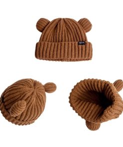 ニット帽 | くま耳レディース帽子 韓国風