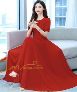 マキシ | リゾートワンピース レディース サマードレス ロング マキシ丈 半袖 ゆったり 体型カバー 20代 30代 40代 50代 無地 お出かけ 通勤通学 着痩せ 夏物 カジュアル