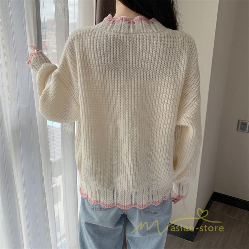 カーディガン | 2022秋冬ニットアウター レディース ニットニット セーター 長袖 羽織り フロントボタン 可愛い トップス 20代40代 通学通勤