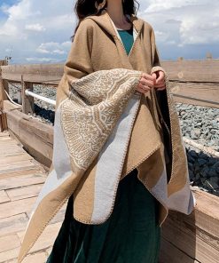 マフラー | ニットマント レディース ニットマフラー