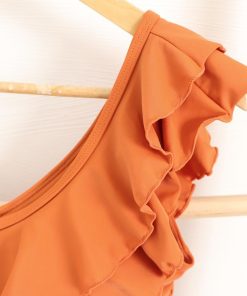 ビキニ | ワンショルダーワンピース水着 レディース