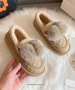 ローファー | モカシン レディース モカシンシューズ ウィンターシューズ 裏ボア スリッポン フラット ぺたんこ 防寒対策 おしゃれ 可愛い 冬 秋