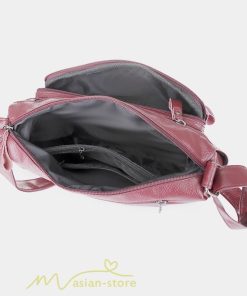 女性用バッグ | ショルダーバッグ レディース 斜めがけ カジュアル 多機能 バッグ 収納力アップ 防水 合皮バッグ シンプル 大人っぽ おしゃれ かわいい 軽量 肩掛け PUレザー