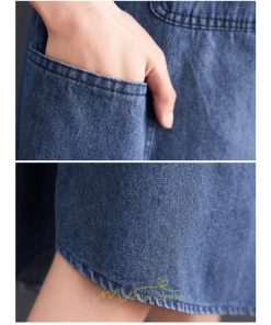 シャツ・ブラウス | デニム ロングシャツ シャツワンピ レディース 長袖 シャツ ロング ミモレ丈 脚長効果 大きいサイズ 体型カバー 着痩せ 20代30代40代50代