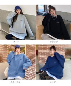 パーカ | トレーナー レディース 長袖 韓国風