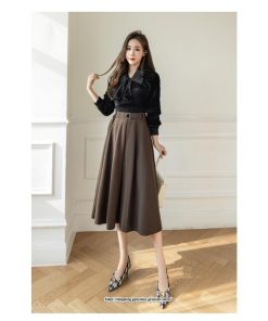 スカート | 秋 冬 レディース 厚手 ボトムス ロング フレア秋 冬 秋冬 大人 Aライン防寒 あったか 冬 送料無料 あたたか 暖か ラシャ