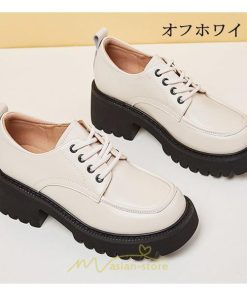 ローファー | 学生 女子 レディース 通学 通勤 学生靴 学校 軽量 パンプス 厚底 痛くない 編み上げ コスプレ 歩きやすい 学園祭 お出かけ 10代20代30代40代 デート