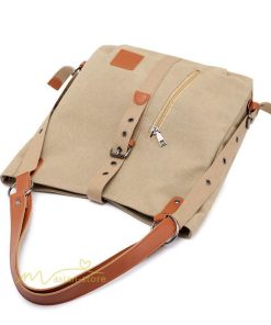 女性用バッグ | ショルダーバッグ リュック バッグ カバン レディース 帆布バッグ ズック カジュアル 旅行 肩掛け 手提げ シンプル エコバッグ ハンド 通勤通学 洗え 便利 収納