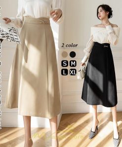 スカート | ロング 秋 秋服 レディース ボトムス ロングフレア Aライン キレイめ オシャレ フェミニン 可愛い 着痩せ 通学 お出かけ 新作 OL 通勤