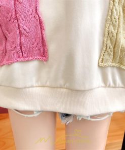 パーカー | トレーナー Tシャツ レディース 切り替え スウェット 春 長袖 おしゃれ 秋 冬 20代30代40代50代 コットン デート カジュアル 可愛い 女子会 お出かけ