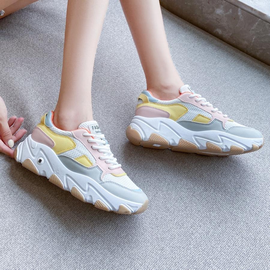 ショートブーツ | ダッドシューズ スニーカー レディース 歩きやすい ローカット 厚底スニーカー スポーツ カジュアル