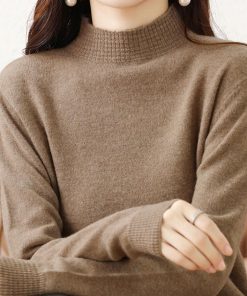 ニット・セーター | プチハイネックニットトップス レディース