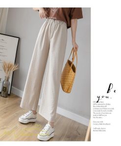 ワイドパンツ | ガウチョパンツ ゆったり ロングパンツ ハイウエストパンツ ウエストゴム カジュアルパンツ 無地 体型カバー レディース おしゃれ 通勤通学