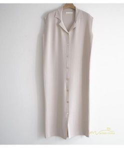 ノースリーブ | ワンピース 夏 春 レディース カジュアル 30代 20代 ロング かわいい マキシ 無地 マキシワンピース ワンピ マキシワンピ 春夏 シンプル ボタン