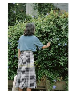 スカート | チェック柄 ロング丈 フレア ボトムス レディース フェミニン デイリー 上品 20代30代40代50代 カジュアル 着痩せ お出かけ 体系カバー 通勤通学 夏物