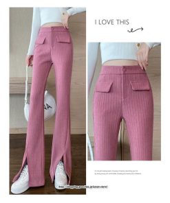 チノ・テーパード・ジョガー・スキニーパン | パンツ レディース 超美脚 スラックス フレアパンツ ロングパンツ ズボン ロングタイプパンツ 秋冬 タイトフレアハイウエスト ボトムス ズボン 送料無料