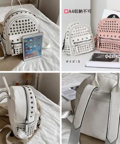 リュック | スタッズ リュックサック 女子 おしゃれ