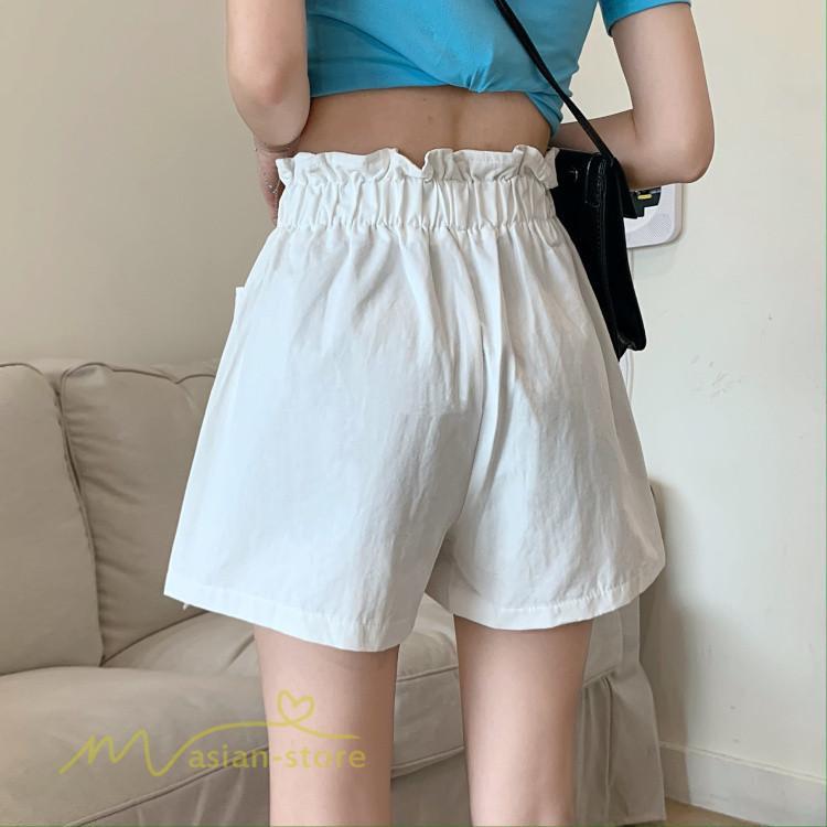 ショートパンツ | レディース サマーパンツ 夏コーデ 新作 おしゃれ ハイウエスト 無地 きれいめ 女性着 アウトドア ゆったり お出かけ パンツ ワイドパンツ 日常