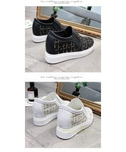 スニーカー | スリッポン レディース おしゃれ 紐なし インソール スリッポン大人カジュアル 厚底スニーカー 厚底スリッポン ローカットスニーカーレディース