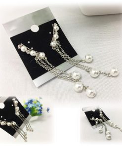 その他アクセサリー | 大ぶり 人気 揺れる ロング ジュエリー アクセサリー レディース ピアス ピアス チェーン フェイクパール ピアス