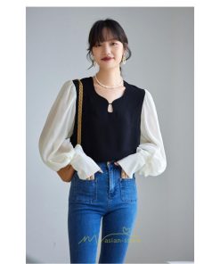 シャツ・ブラウス | ブラウス シャツ レディース 40代 上品 ブラウス きれいめ 通勤 OL ビジネス ゆったり 黒 白 トップス 30代 50代 20代 カジュアル 着痩せ　 切り替え