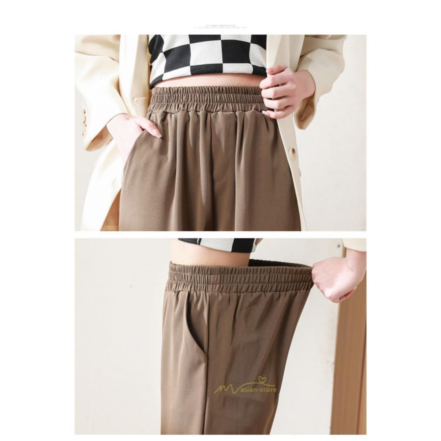 スラックス | スラックスパンツ レディース 九分丈 通勤 ストレートズボン ボトムス ビジネス おしゃれ オフィス フォーマル 美脚 ハイウエスト OL 着痩せ 就職