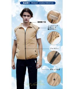 ベスト | 空調作業服 空調 扇風機 夏 ファン付き 仕事服 大風量 熱中症対策 紫外線対策 夏 2022 静音風量 エアコン服 ゴルフ 空調ウェア 農業 外仕事