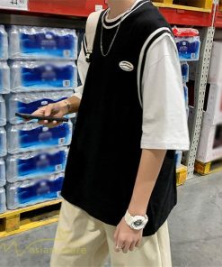 Tシャツ | Tシャツメンズ 重ね着風 半袖 Tシャツ おしゃれ ゆったり カジュアルシャツ クルーネック 新作 大きいサイズ 切り替え サマー上品 春夏 ファッション