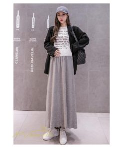 スカート | マタニティ秋 冬 フレア Aライン マタニティウェア 無地 ロング丈 ウエスト調整 カジュアル 産前 妊婦服 産後 ロングスカート