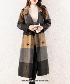 チェスターコート | コート レディース 秋冬 テーラード チェスター 50代 40代 30代 20代 ミモレ丈 アウター 羽織り きれいめ 上品 トレンチコート チェック柄 フェイクウール