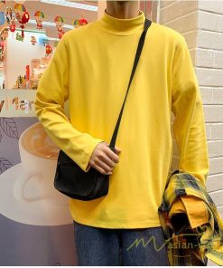 Tシャツ | ロンT メンズ ロング長袖モックネック ティーシャツ カットソー メンズ Tシャツ 長袖 カットソー 20代 30代 50代 おしゃれ 40代 メンズスタイル