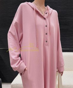 マキシ | スウェットワンピース ロングワンピース スウェット ロングパーカー ゆったり パーカーワンピース 体型カバー 大きいサイズ かわいい 50代 秋冬 20代30代 大人