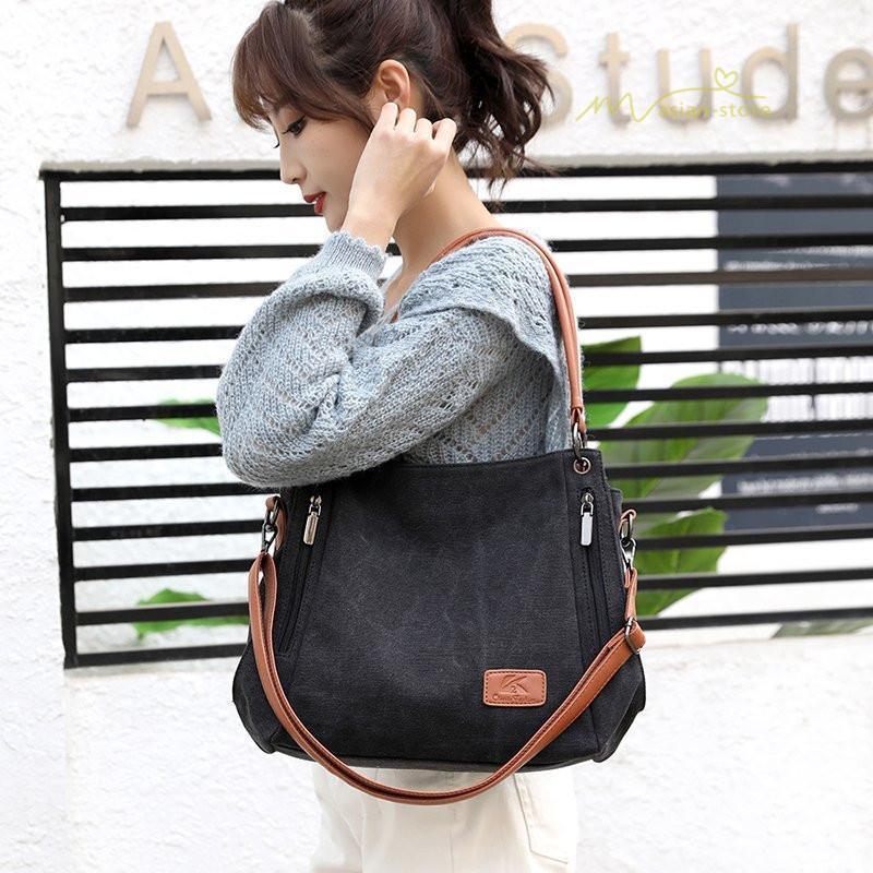 女性用バッグ | ショルダーバック レディースファッション トートバッグ 斜めがけ 肩掛け 通勤バッグ 軽い 大容量 手提げ 鞄 ポケット多い カジュアル 収納可 Bag ママバッグ