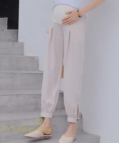 パンツ レギンス | マタニティパンツ レディース 妊婦服 テーパードパンツ 着痩せ 無地 マタニティウェア カジュアル 大きいサイズ 薄手 ウエスト調整 夏 マタニティ パンツ 春