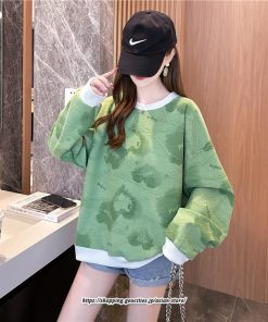 パーカー | プルオーバー レディース トレーナー 長袖 トップス 秋 冬 体型カバー 50代 40代 30代 20代 カジュアル 花柄 ゆったり シンプル おしゃれ ワイド