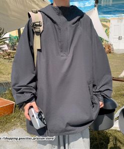 パーカー ジャケット コート | パーカー メンズ シンプル 秋 冬 コーデ 薄手 ゆったり 体型カバー フード付き カッコウイイ 大きいサイズ 秋物 トップス 長袖 プルオーバー トレーナー