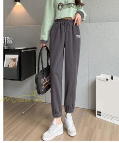 チノ・テーパード・ジョガー・スキニーパン | パンツ テーパードパンツ レディース ロング丈 秋冬コーデ スウェットパンツ カジュアル 刺繍 ロングパンツ 着痩せ ウエストゴム 大きいサイズ シンプル