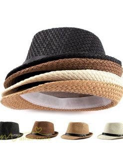 メンズ | ストローハット 中折れハット 折りたたみ 帽子 中折れ レディース 中折れ帽子 ハット 大きいサイズ フリーサイズ トレンド シンプル おしゃれ 通気性