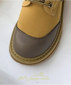 ショートブーツ | ブーツ レディース シューズ 厚底 おしゃれ  編み上げブーツ 2022トレンド 黒 黄色 灰色 歩きやすい 通学 通勤 旅行 外出 お出かけ デート